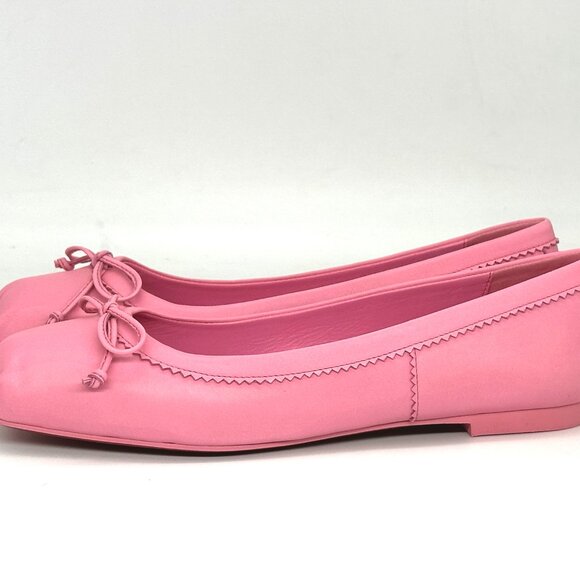 Christian Louboutin MAMADRAGUE Leather Ballerina Ballet Flat Shoes Calipso - Picture 10 of 13